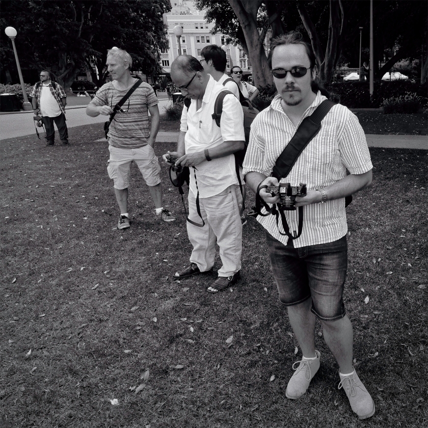 'People with Cameras', Hyde Park, Sydney, February 27, 2016